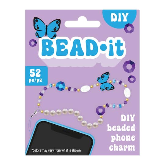 Bead-It DIY Butterfly Phone Charm Kit